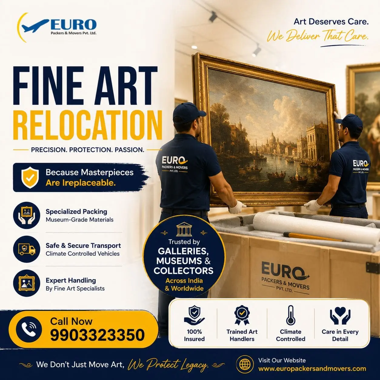 Fine Art Relocation Services in Kolkata